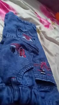 Product Review of Celana Jeans Anak-Anak Cowok Pendek Wonderfull WF Import Snow Blue - Grosir Murah from M**o 0