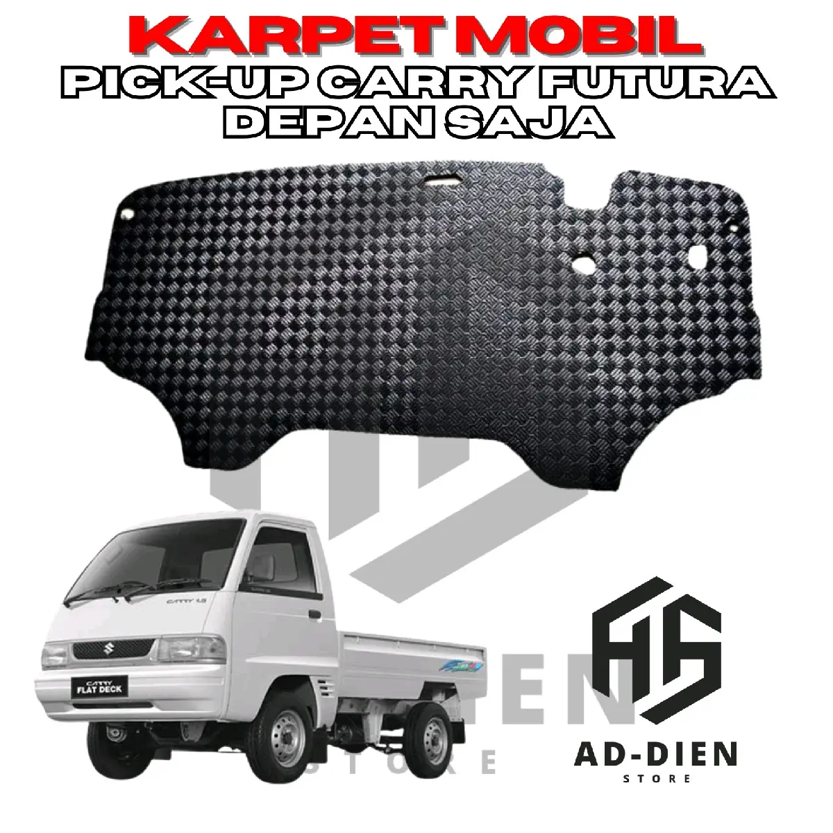 KARPET PICKUP CARRY FUTURA DEPAN ALAS KAKI CAR MAT Karet futura 1.5 pickup
