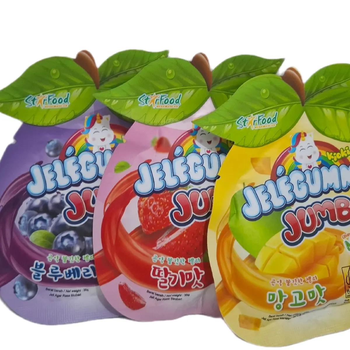 Kio Kio Jelegummy Jumbo Beli 1 Gratis 1 ada tiga varian rasa