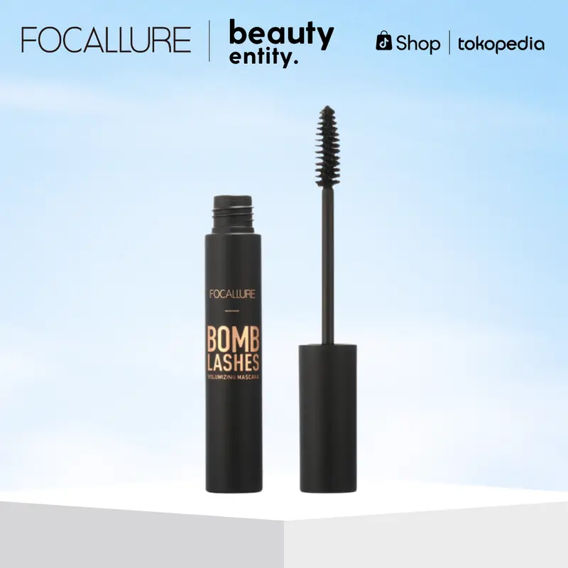 FOCALLURE Bomb Lashes Eye Mascara-Kosmetik Mata Black Mascara Kosmetik Maskara Waterproof 0