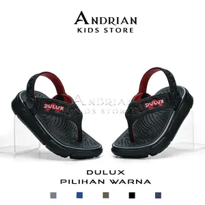 New Dulux - Sandal Jepit Anak Laki-Laki / Sandal Gunung Anak Casual Tali Belakang Anti Slip Kuat dan Nyaman