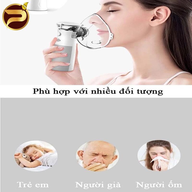 Máy Phun Sương Tạo Độ Ẩm Cho Bé Và Người Lớn, Máy Phun Sương Cầm Tay Nhỏ Gọn Có Chế Độ Tự Làm Sạch, Tặng Kèm Cáp Sạc type-C 5