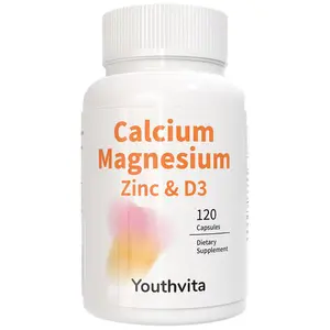 Youthvita Calcium Magnesium Zinc Suplemen Peninggi Badan & Kesehatan Tulang & Gigi 120 capsules