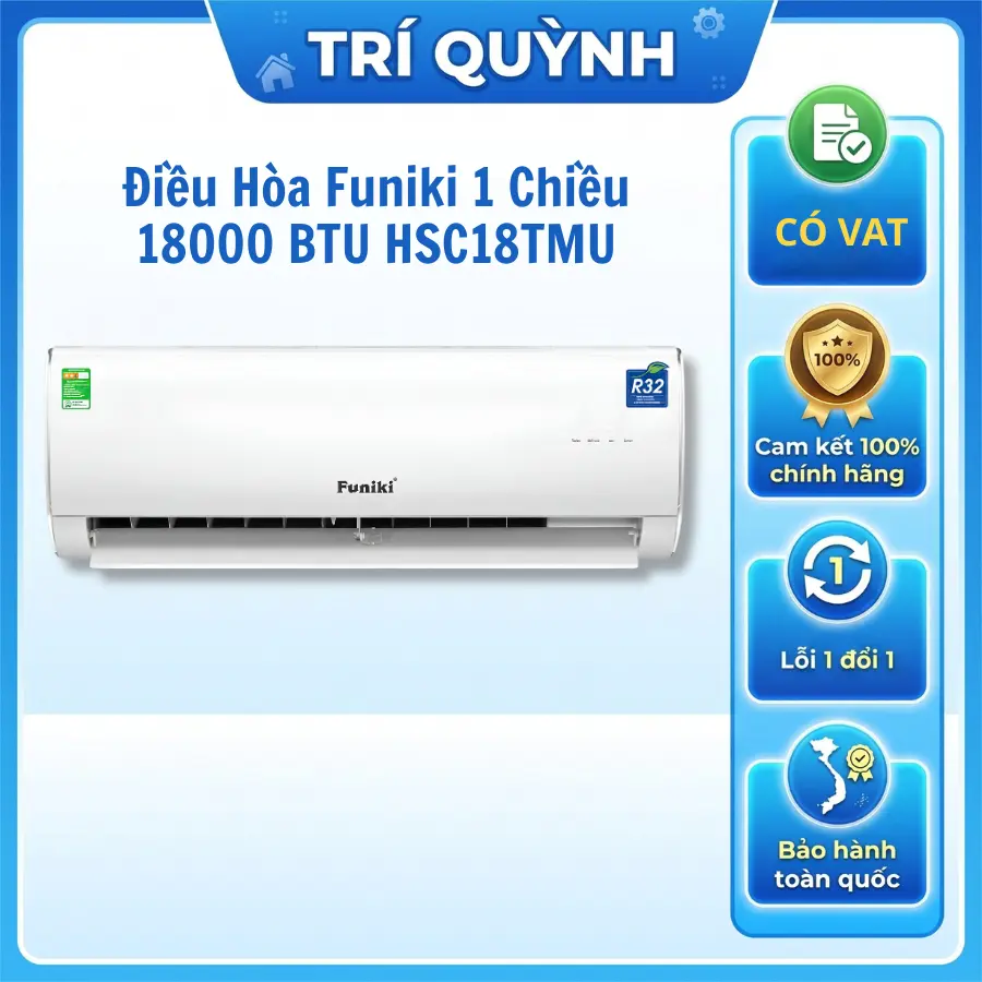 ĐIỀU HÒA FUNIKI 18000 THƯỜNG HSC18TMU