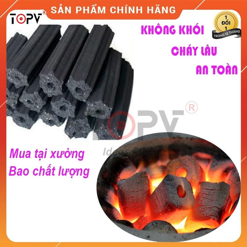 Than không khói 5-10kg nướng bbq làm từ gáo dừa than hoa nướng thịt bằng củi sạch