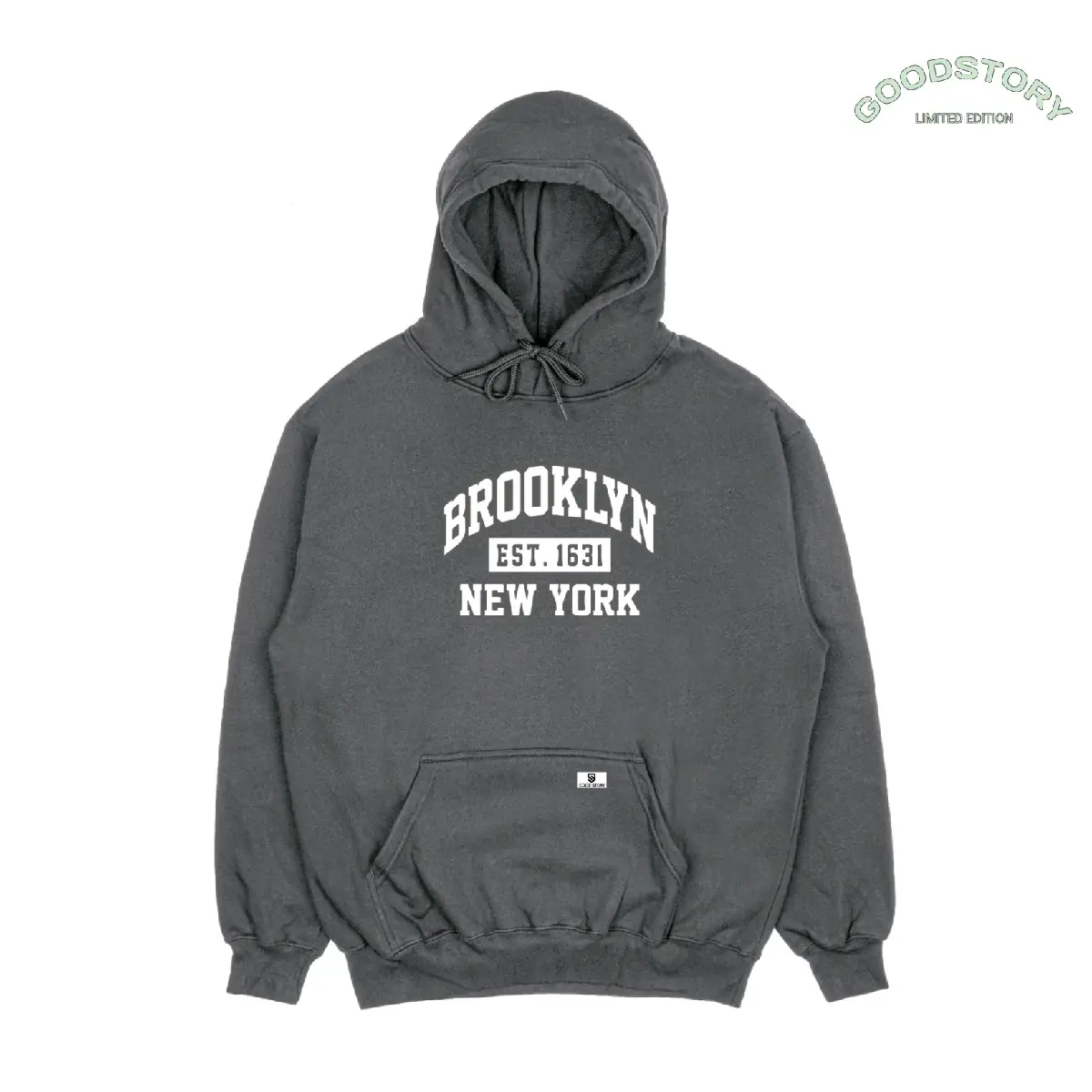 Hoodie Jumper ( BROOKLYN ) Size M - XXL Bahan Fleece Tebal Gramasi 280 GSM Bisa COD