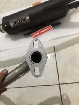 Product Review of Knalpot Copy Cms Moncong SHIJIRO original Vin Project fullsistem motor vario 125/150 beat scoopy mio nmax aerox pcx suara bass adem gerung Foto Kendaraan Motorcycle from I**x 1