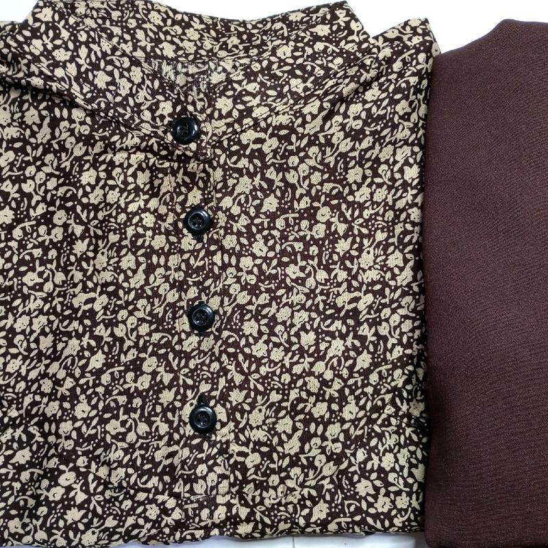 Set Tunik Kulot Tania Rayon Diamon Busui Kancing Celana Panjang 5