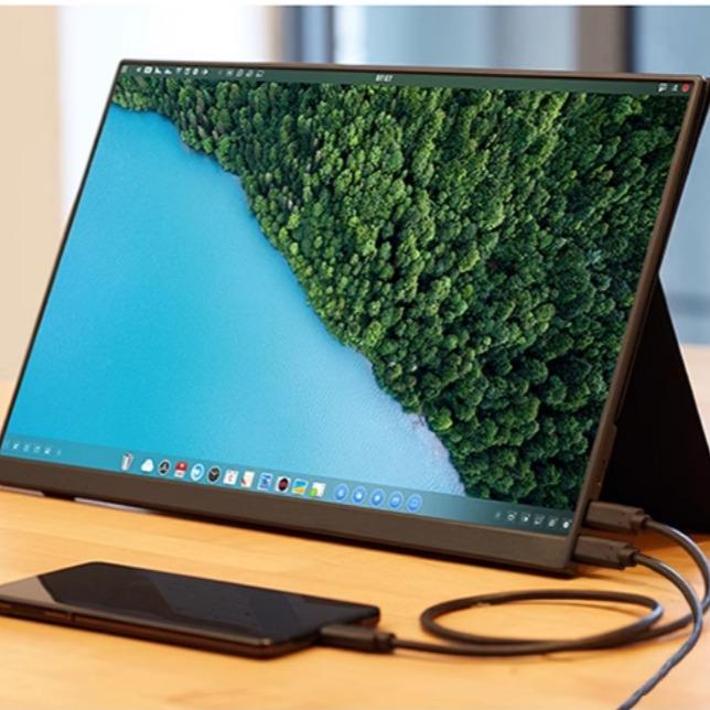 Paparan Mudah LCD, 13.3-inci, Skrin Sekunder Pengembangan Luaran ...