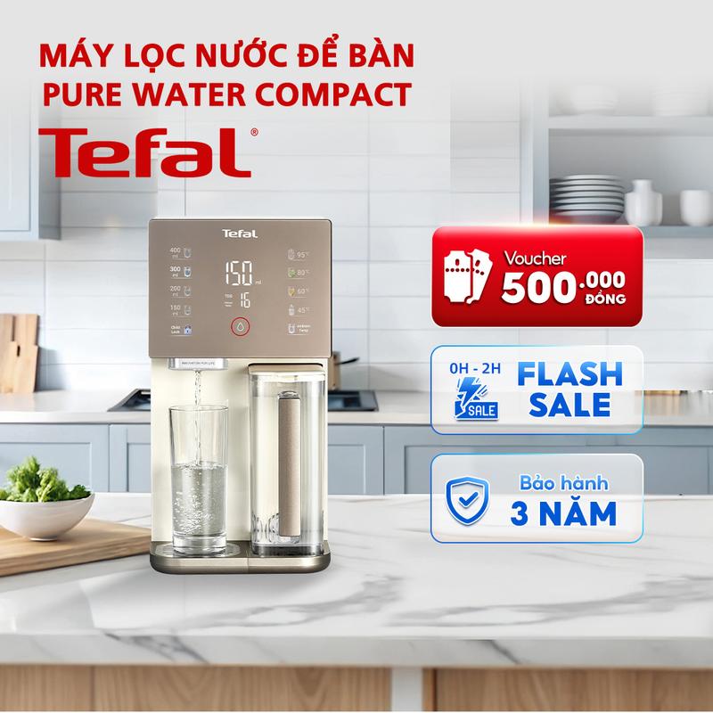 Máy lọc nước để bàn Tefal Pure Water Compact BR453