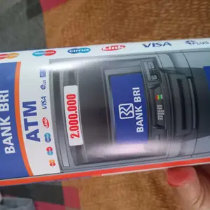 Celengan ATM Target 2 Juta Viral Buka Tutup Permanen / Celengan Anak / Souvenir Hadiah Ulang Tahun