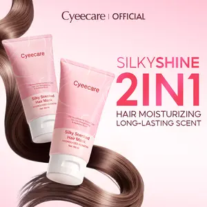 【BPOM COD】Cyeecare Silky Scented Hair Mask Hydrolyzed Keratin 150 ml. Lembut Halus Berkilau 8DHyaluronicacid Melembabkan Aroma Tahan Lama Haircare Lepek Catokan