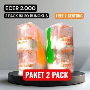Paket 2 Pack Tepung Krispi Cap Jempol Krisna [ecer 2000]