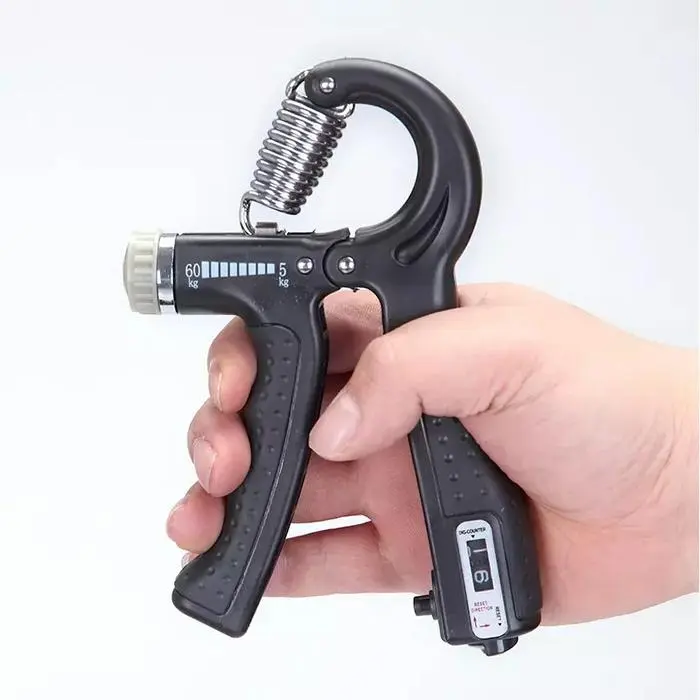 Handgrip Hand Grip Adjustable 5-60 Kg Hitung Otomatis With Counter