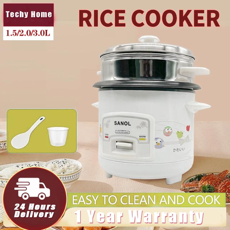 Techy Home Techy Home Rice cooker 1.5L/3L smart household multi-function - TikTok ...