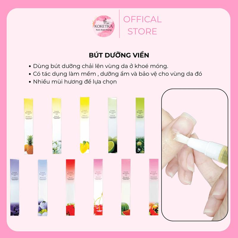 Bút dưỡng viền móng tay loại tốt - bút dưỡng viền nails