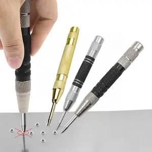 Center Punch Penanda Titik Mata Bor Besi Pelubang Marker Scriber Automatic Drip Drilling