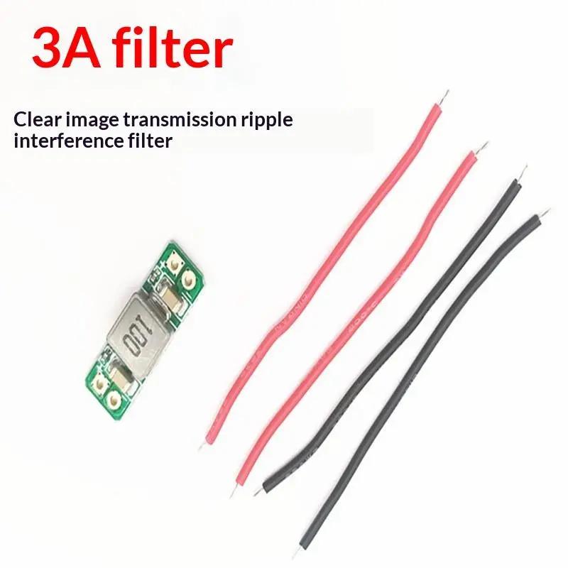 Bộ Lọc 3A 5-30V LC cho máy ảnh FPV VTX loại bỏ nhiễu Video cho máy bay không…