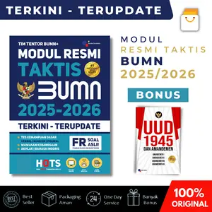 Buku Modul Resmi Taktis BUMN 2025-2026 Terkini Terupdate Bonus UUD 1945 - Garda Cendekia