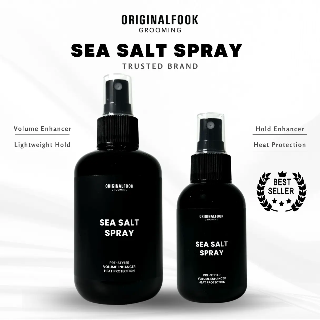 OF Sea Salt Hair Spray | Volume Enhancer | Hold Enhancer | Heat Protection