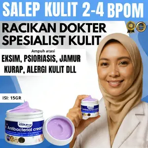 Salep Gatal Racikan Spesialis Kulit Paling Ampuh - Eksim Basah, Kering, Gatal Menahun, Scabies - Isi 10 Gram - Psoriasis Kering Psoriasis Berjerawat
