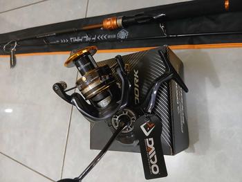 Product Review of Daido - Reel Grey Hound Waterproof 7.0 Power Handle - Reel Pancing from c**r 0