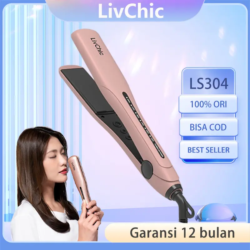 LivChic Catokan Rambut LS304  3IN1 65W daya 2 meter 360° Sudut belok jauh