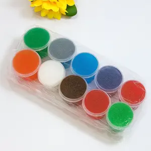 Slime Jelly Glitter 25ml isi 10 pcs bundling Mainan Anak Souvenir by GHEduPlay