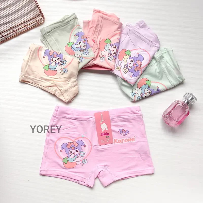 Boxer Anak Lydyly Boxer Anak Kuromi Boxer Anak Perempuan Celana Dalam Anak Perempuan Celana Dalam Anak Lydyly 0