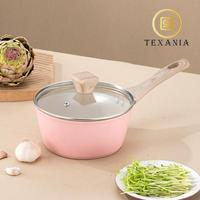 Gambar [TES] TEXANIA Set Alat Masak Lengkap isi Wajan Frypan & Panci Soup Cantik Gagang Kayu Anti Lengket Bahan Alumunium Double Bottom Size 18,24,26cm Free Obeng Kitchenware dari Texania house ware store Kota Tangerang 5 Tokopedia