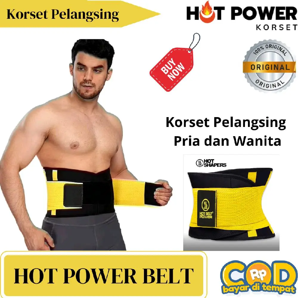 Korset perut pria korset pelangsing sabuk Korset Pembakar Lemak dan Pelangsing Perut Pria Wanita
