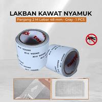 Gambar TaffPACK Lakban Kawat Nyamuk Tambalan Jendela Window Repair Tape - 513 - Hitam dari Taffware Official Store Kota Administrasi Jakarta Barat 2 Tokopedia