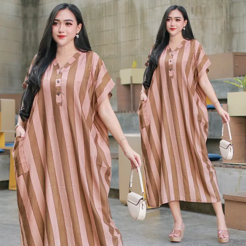 DASTER LOWO SALUR  daster terbaru 2025   TERBARU KEKINIAN KANCING DEPAN BUSUI FRIENDLY LD 145 PB 115 NYAMAN ADEM CANTIK bahan rayon Ibu Menyusui Motif Panjang Tidur Pendek 5