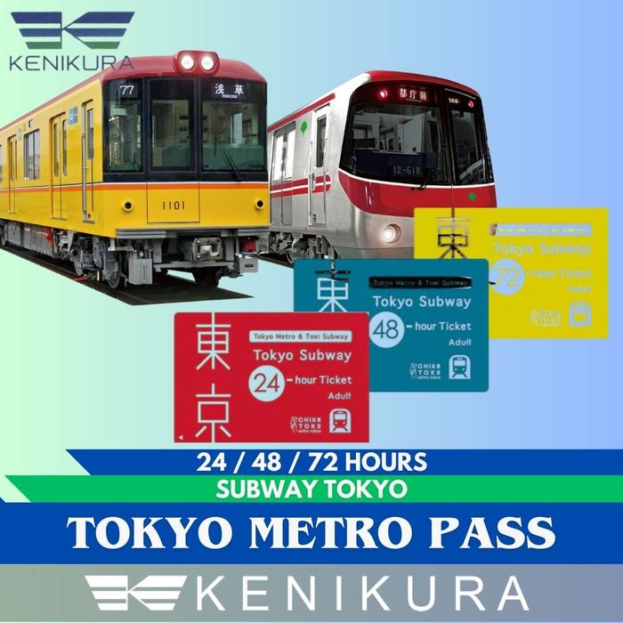 Gambar 72 hour Tokyo Metro Subway pass Japan Ticket adult jepang tiket 72 jam - Adult dari Kenikura Tour Kota Tangerang Selatan Tokopedia
