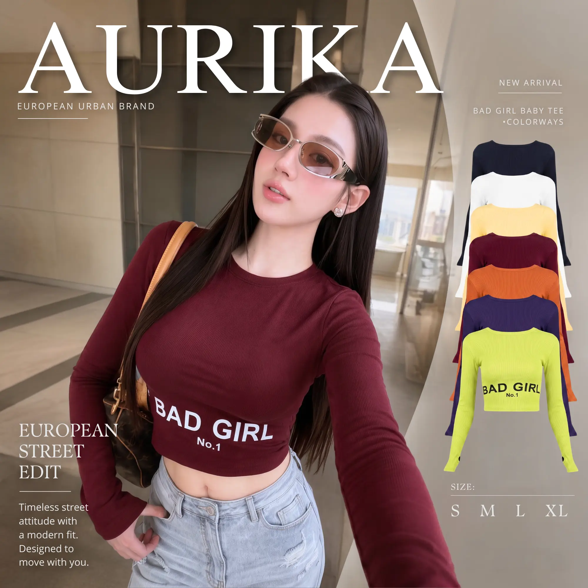 [DEAL MỞ BÁN] Áo Thun Xỏ Ngón Croptop Ôm Body, Chất Thun Bozip Co Dãn 4 Chiều Phong Cách Hot Hit A05