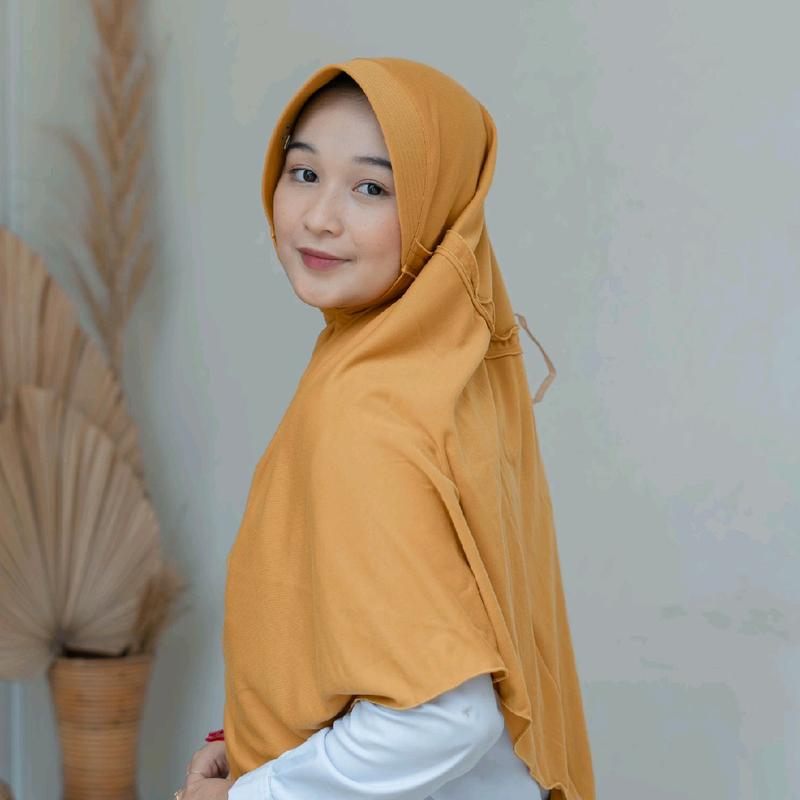 YUNIZAR jilbab instan PREMIUM (Dewasa & Remaja) model serut pinggir tertutup 4
