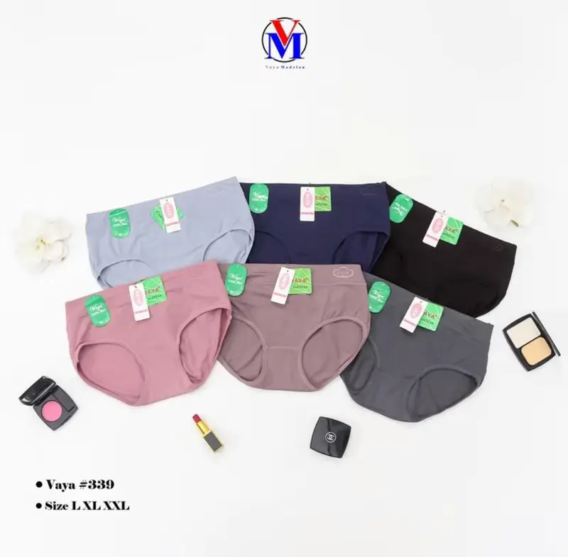 Vaya Celana Dalam Wanita Art 339 ( Vaya SOFT ) - Abu-abu, XXL 6