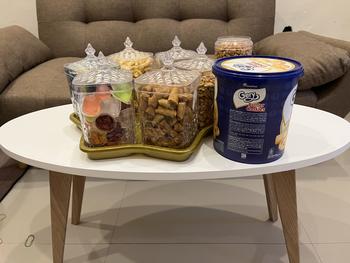 Product Review of Dections Meja Ruang Tamu Minimalis Oval Scandinavian 80x40cm Meja Kopi - Coffee Table kayu furniture from ♥**l N**a ♥** 0