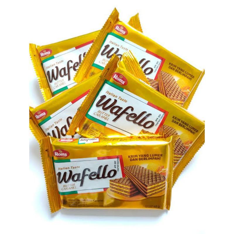 WAFFELO WAFER UKURAN 43 gr HARGA SATUAN-KARTON DAN GROSIR Makanan Snack Cemilan 1
