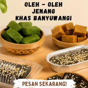 Jenang Dodol, Selo/Labu/Waluh, Tape, Ketan Hitam (Madumongso), Oleh oleh Banyuwangi