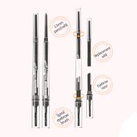 Gambar MUSIC FLOWER 3-in-1 Brow Shaping Super Micro 1.5mm Sharp Anti-Scratch Blade Refilllable 24H Smudgeproof Waterproof Pensil Alis Pisau Cukur - Grey dari Music Flower Indonesia Kota Administrasi Jakarta Barat 2 Tokopedia