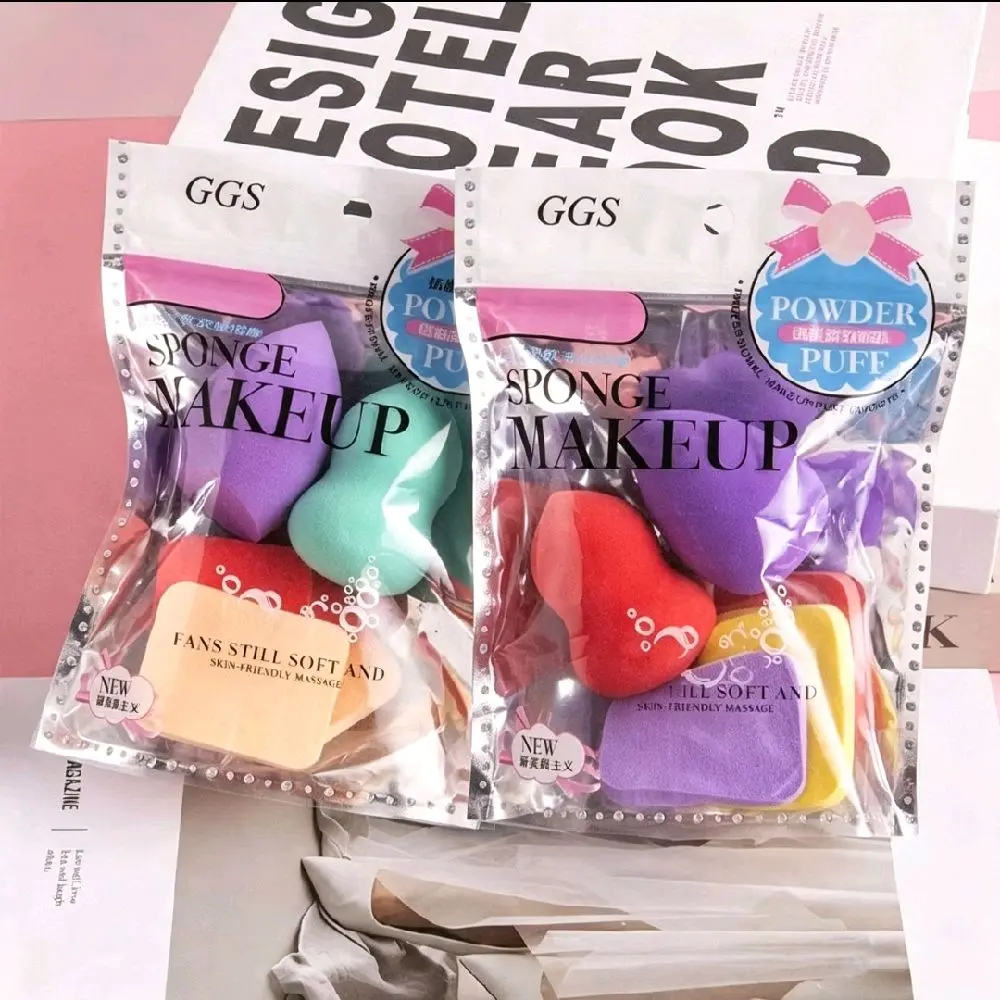 BEAUTY BLENDER SPONGE PUFF FONDATION MAKE UP ISI 6 PCS