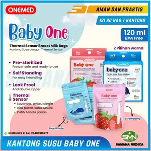 ONEMED Kantong ASI / Kantong Susu Baby One Breastmilk Bag 120ml Box 30pcs