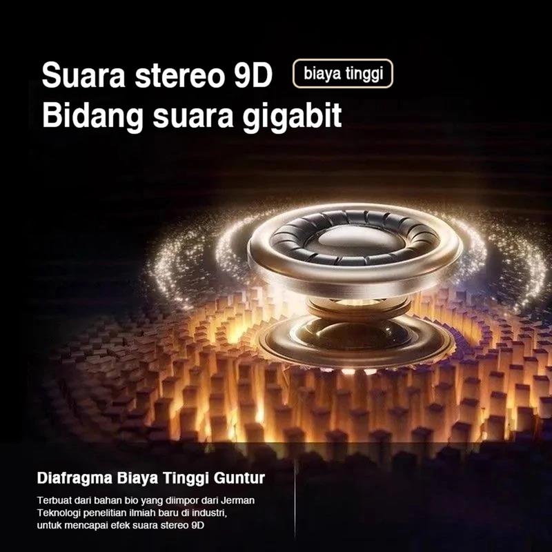 Audiox Speaker Bluetooth Portable Premium Bass Kuat LED RGB Koneksi ...