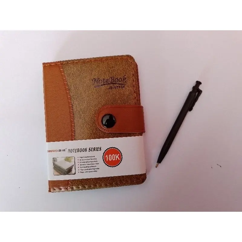 Notebook Kancing Kecil + Bonus Pulpen 0