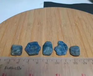 Batu Alam Asli Natural  Blue Sapphire Rough (5)