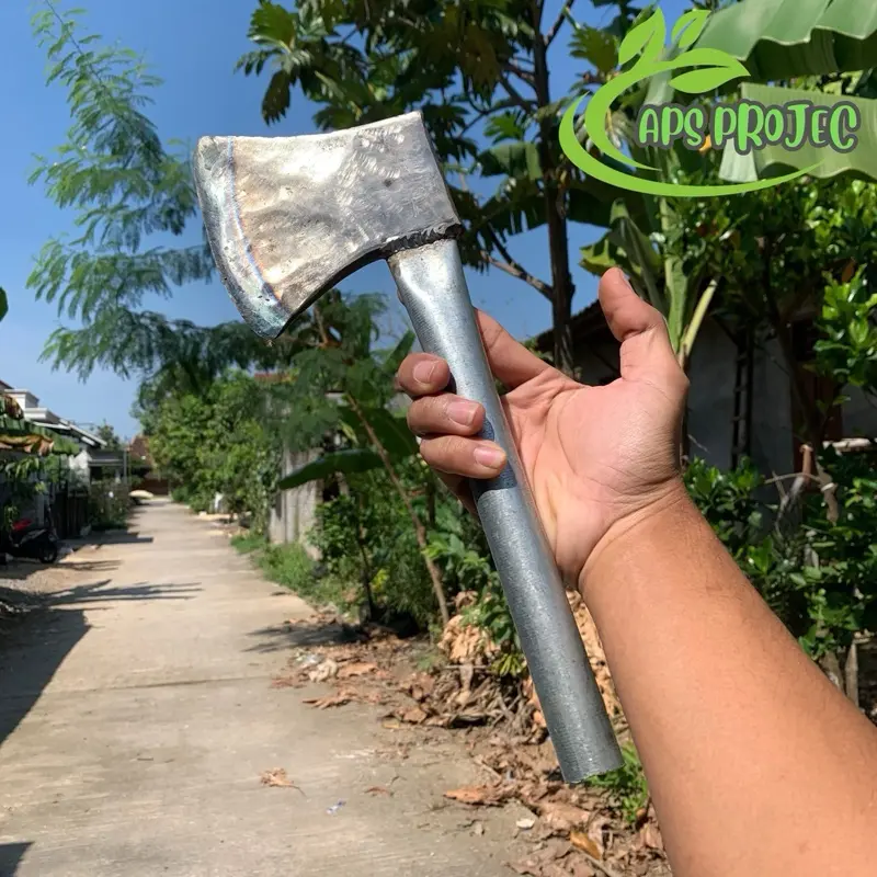Kapak Baja Super Tajam Per Mobil Asli - Kapak Tukang Potong Kayu Bambu