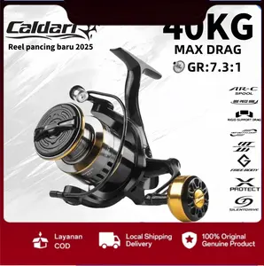 Caldari All -Metal Fishal Fishing Spinning Wheel Fishing Line Chakra Line Wheels and Seasons Anchor Fish Wheel Gulungan memancing gulungan pemintalan logam spool piring panca memaksa mesin casting fishing line line cup