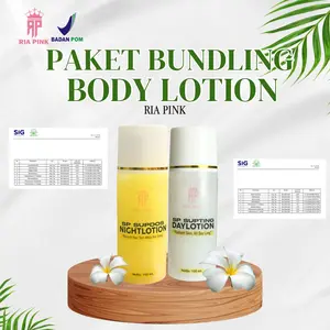 SPECIAL LIVE RIA PINK BY RIA PINK - BUNDLING ISI 2 SUPTING DAY LOTION & SUBDOS NIGHT LOTION