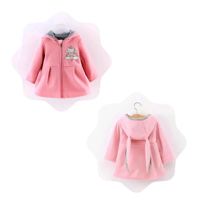 jaket anak telinga kelinci sweter labubu Switer 7
